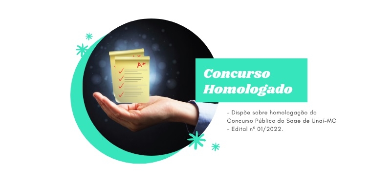 HOMOLOGAÇÃO CONCURSO 01/2022