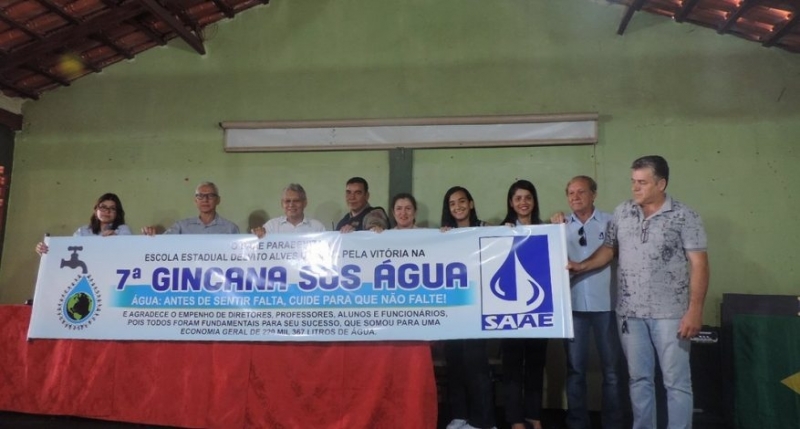SAAE promove solenidade de entrega da premiação para a escola vencedora da 7ª Gincana SOS Água